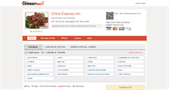 Desktop Screenshot of chinaexpressmn.com
